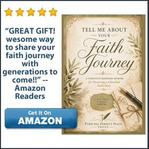 Tell me About Your Faith Journey: A Christian Keepsake Memoir for Preserving a Cherished Faith Story