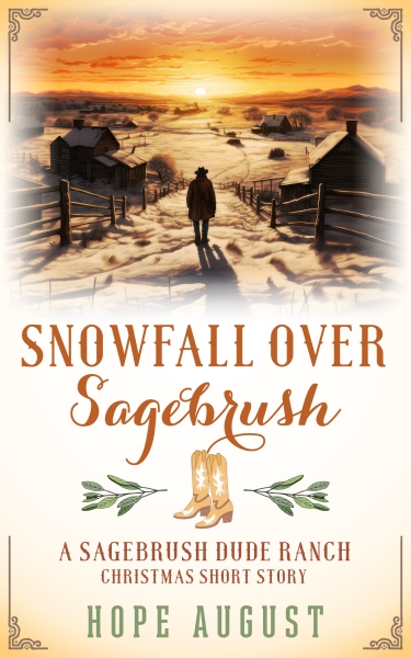 Snowfall Over Sagebrush