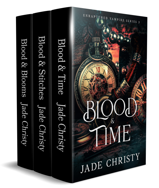 Blood & Time, the Enraptured Vampire Collection with Blood & Blooms and Blood & Stitches: Three Complete Vampire Romantasy Stories