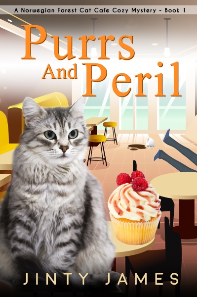 Purrs and Peril – A Norwegian Forest Cat Café Cozy Mystery – Book 1