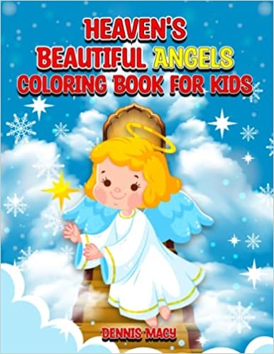Heaven’s Beautiful Angels Coloring Book for Kids
